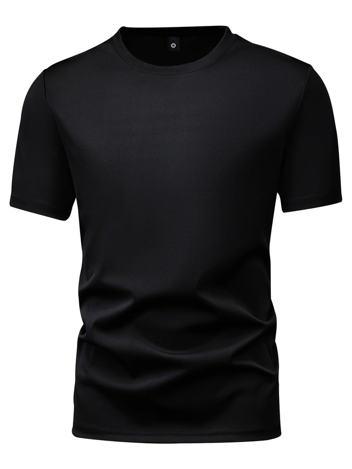 W&W Mode | 3er Pack Herren T-shirts Mit Kurzen Ärmeln, Sommerliche Einfarbige Farbe