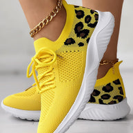 Irene™ | Leopard Spitze Schuhe Atmungsaktive Freizeitschuhe