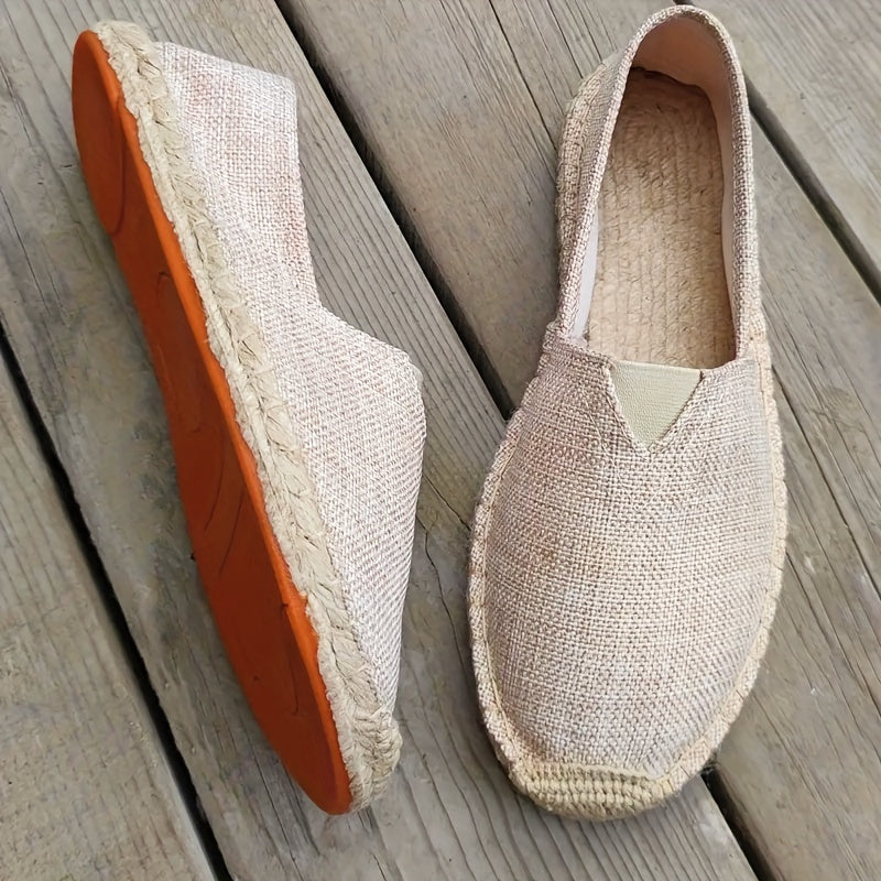 W&W Mode | Herren Espadrilles Loafers Für Lässigen Komfort