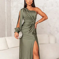 WW | Satinkleid Mühelose Eleganz Bei Jedem Schritt