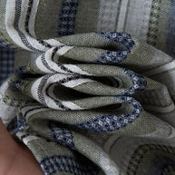 WW | Gestreiftes Baumwoll Leinen Herrenhemd für entspannte Looks