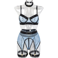 WW Unterwäsche mit großem Mesh-Einsatz und Stahlring-Halterung