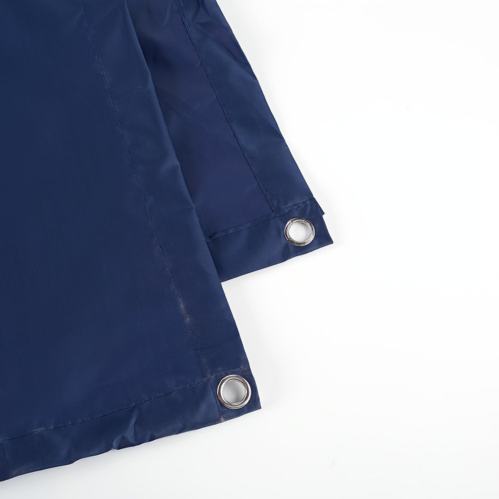 WW | Wasserdichter Faltbarer Regenponcho Mit Kapuze
