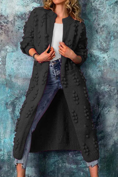 WW – Lang gebreid vest