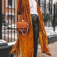 Kimonojacke aus Samt