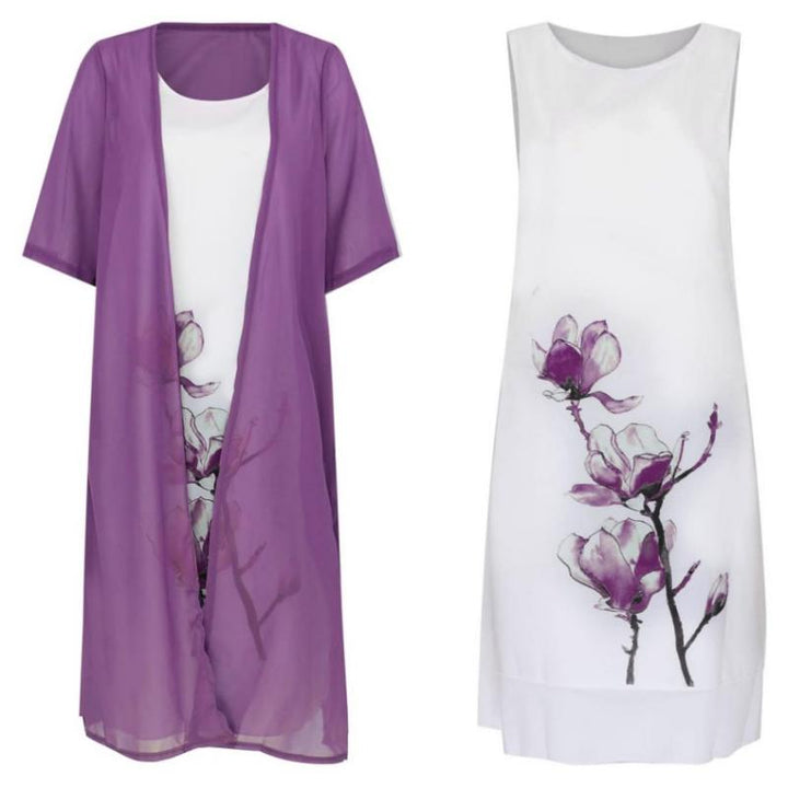 W&W Mode | Stilvolles Anzugskleid Mit Blumenmuster