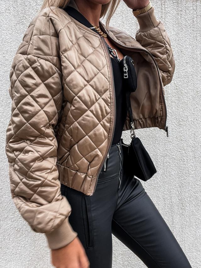 W&W Mode | Gesteppte kurze Pufferjacke