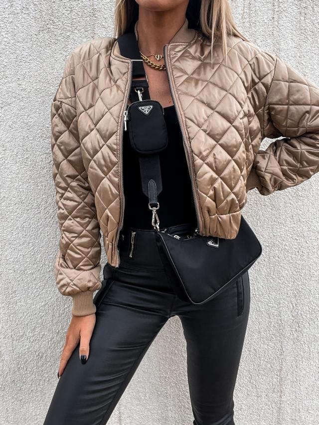 W&W Mode | Gesteppte kurze Pufferjacke