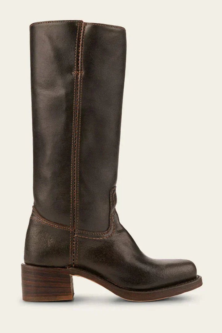 W&W Mode | Leder Lange Stiefel Für Damen
