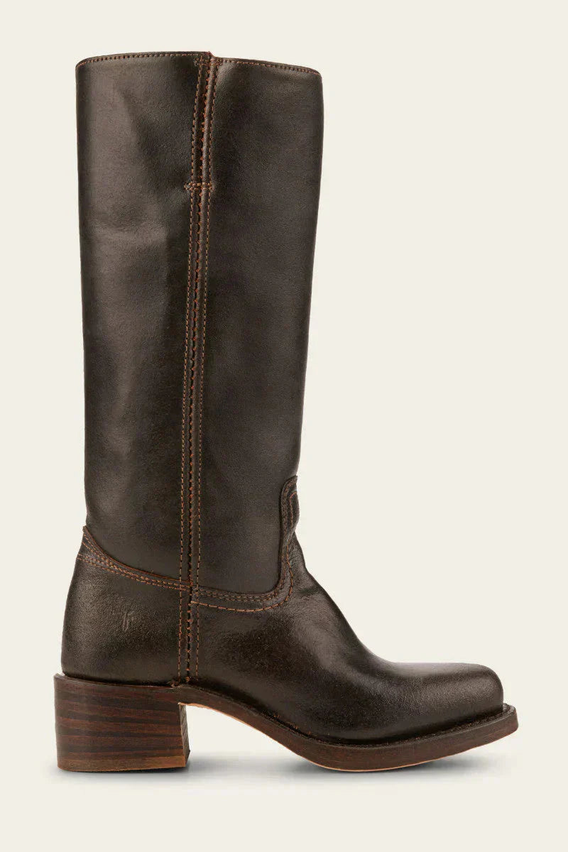 WW | Leder Lange Stiefel Für Damen