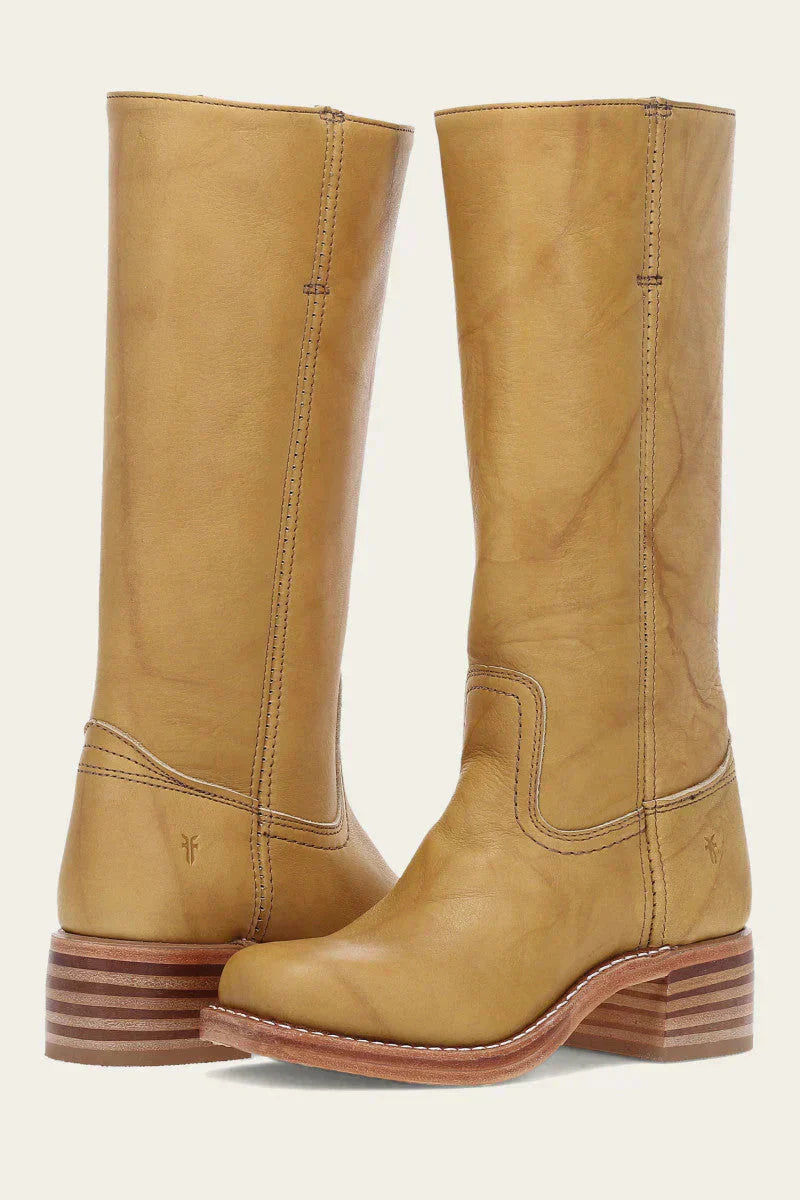 WW | Leder Lange Stiefel Für Damen