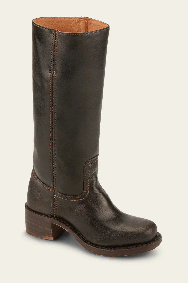 WW | Leder Lange Stiefel Für Damen
