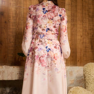 WW | Midi Hemdkleid Mit Blumendruck