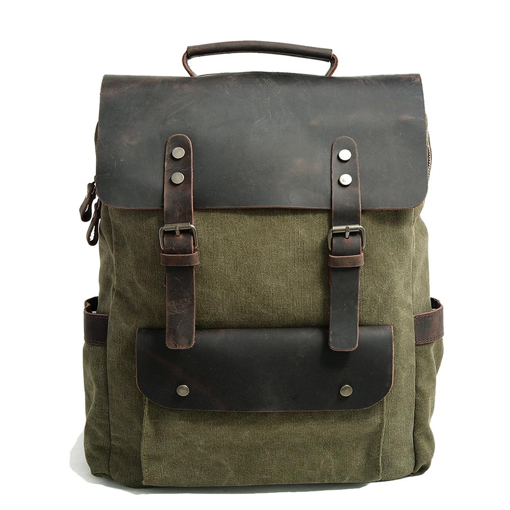 WW | Canvas Rucksack - Stockholm - Stilvoller und nachhaltiger Rucksack für den täglichen Gebrauch