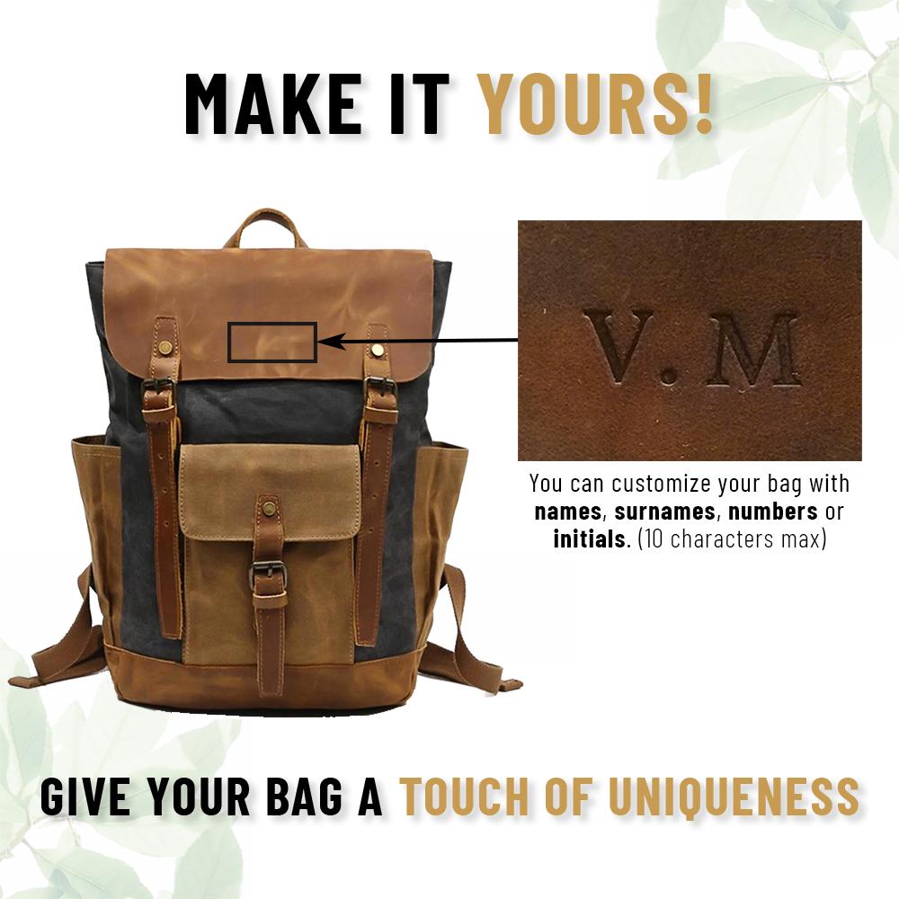 W&W Mode | Laptop Rucksack - Malmö - Ideal für Arbeit und Reisen