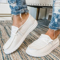 WW | Canvas Schnürschuhe für Damen