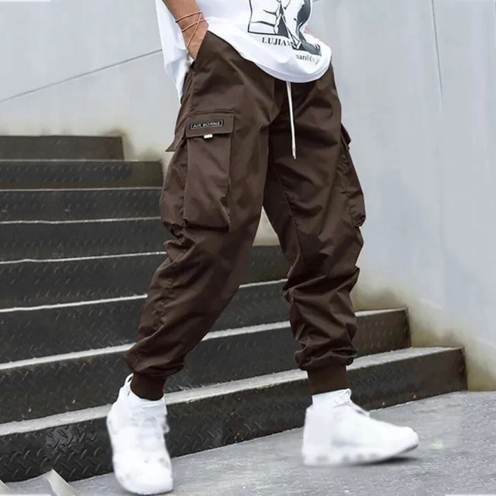 W&W Mode | Herren Schwarze Cargo Hose