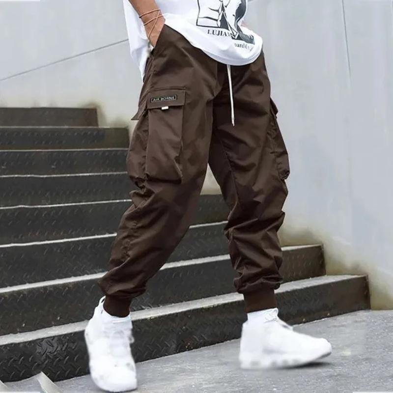 WW | Herren Schwarze Cargo Hose