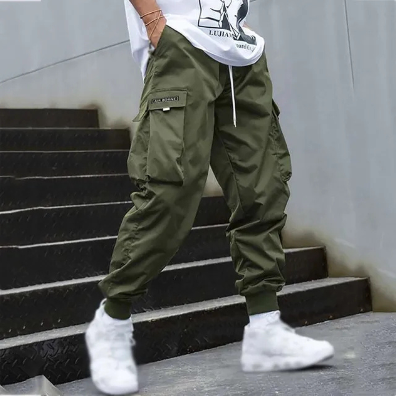 WW | Herren Schwarze Cargo Hose