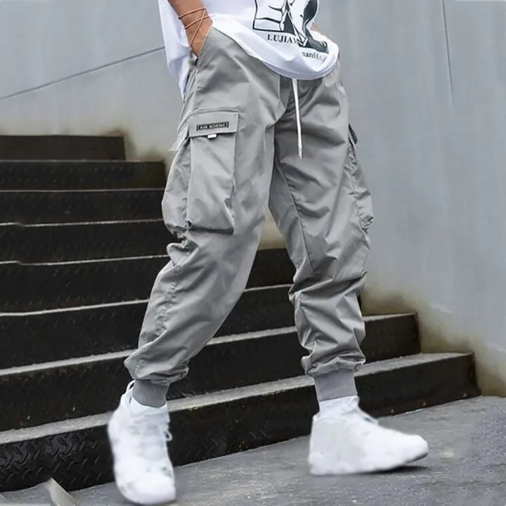 W&W Mode | Herren Schwarze Cargo Hose