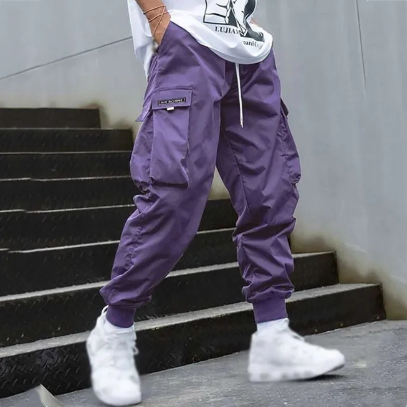 WW | Herren Schwarze Cargo Hose