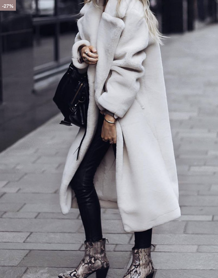 W&W Mode | Premium Teddy Trenchcoat für Damen