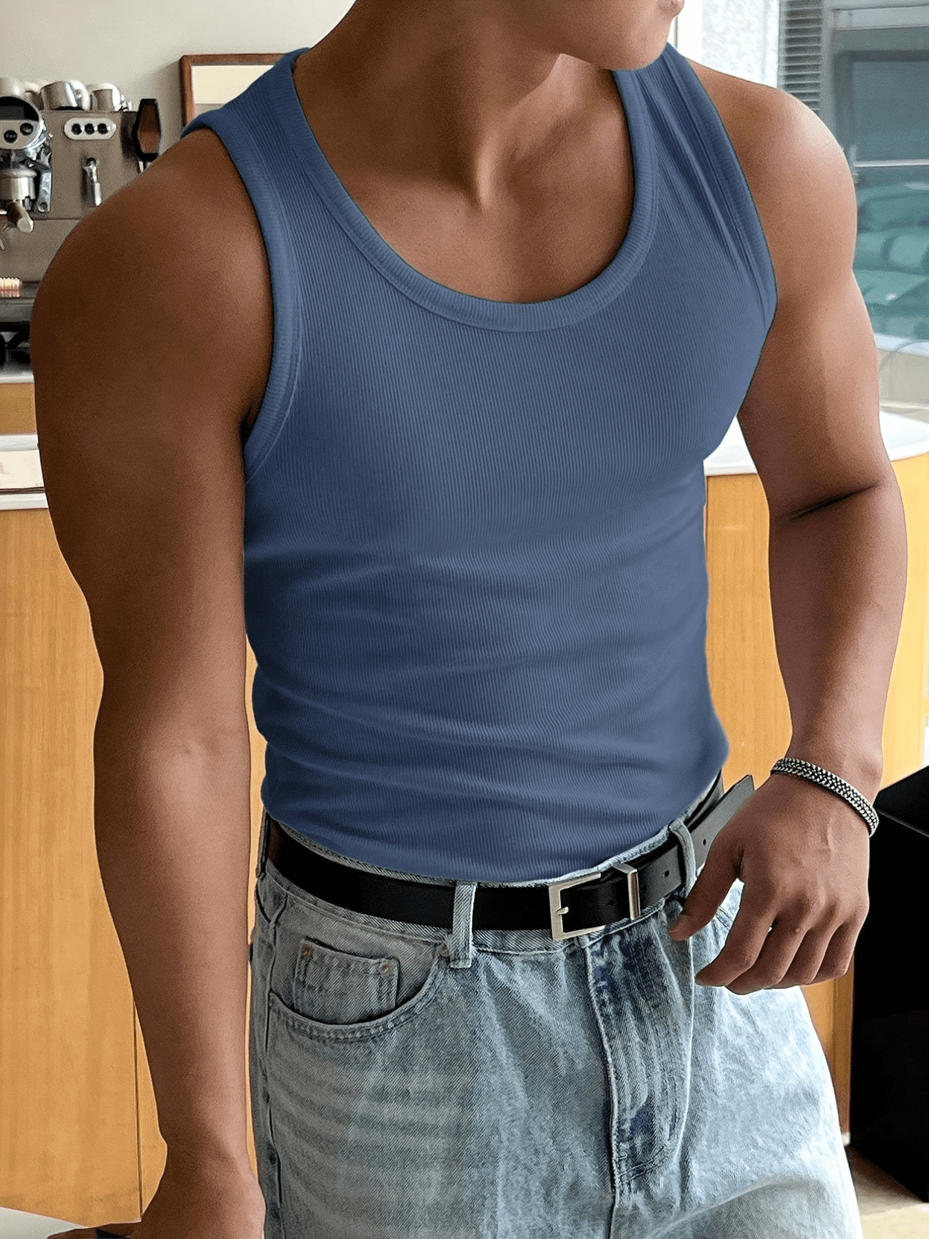 WW | Atemberaubendes Herren Tanktop Für Frühling/sommer