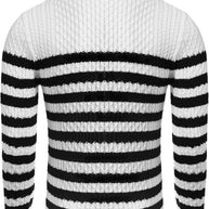 WW | Casual knitted men's turtleneck sweater