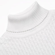 WW | Casual knitted men's turtleneck sweater