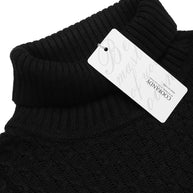 WW | Casual knitted men's turtleneck sweater