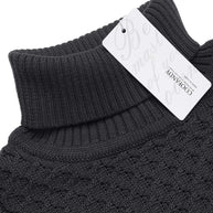 WW | Casual knitted men's turtleneck sweater