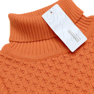 WW | Casual knitted men's turtleneck sweater