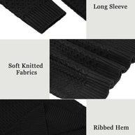 WW | Casual knitted men's turtleneck sweater