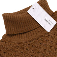 WW | Casual knitted men's turtleneck sweater