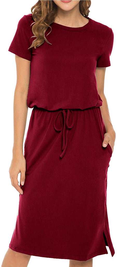 WW | Midi Kleid Mit Taschen