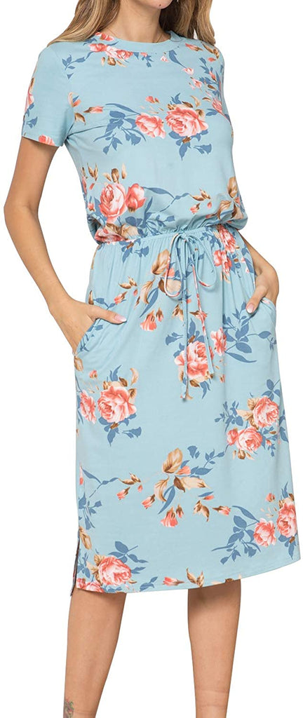 WW | Midi Kleid Mit Taschen