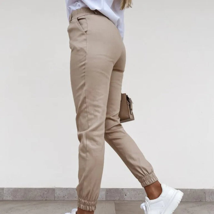W&W Mode | Schicke Slim-Fit Hose aus Stretchstoff