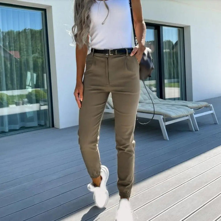 W&W Mode | Schicke Slim-Fit Hose aus Stretchstoff