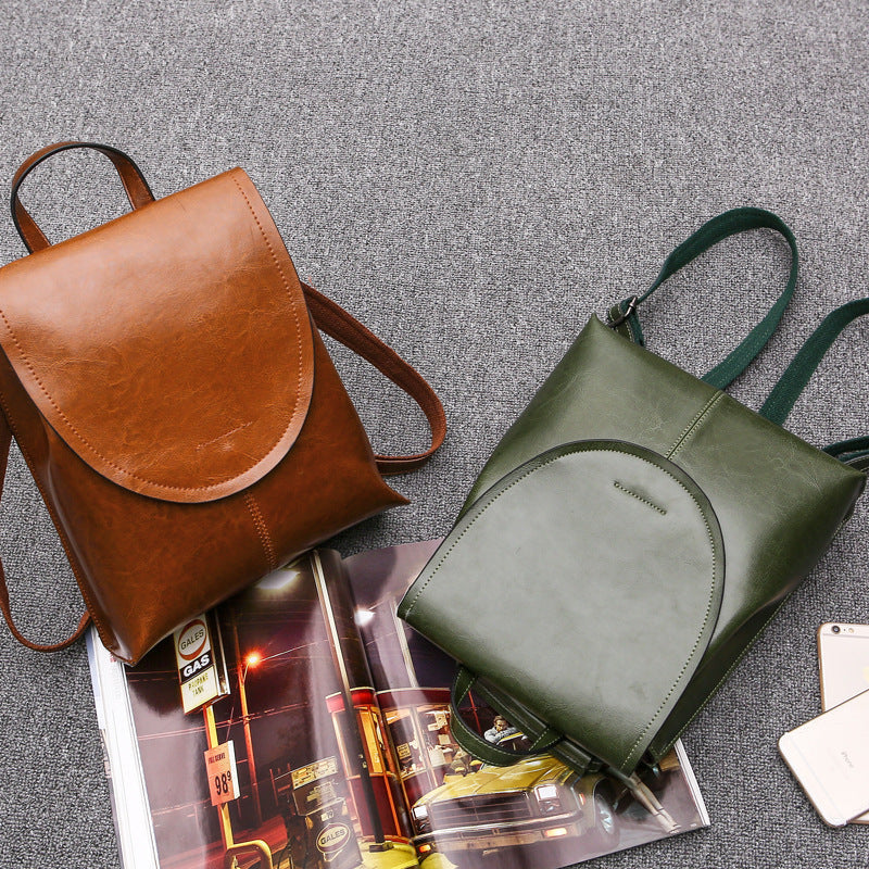 W&W Mode | Leder Mini Rucksack Für Frauen Luxuriös Und Vielseitig