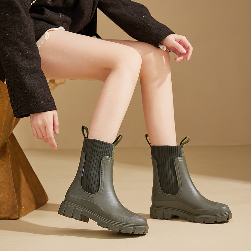 WW | Gummistiefel - Wasserdicht mit Antirutschsohle, Perfekt für Regenwetter