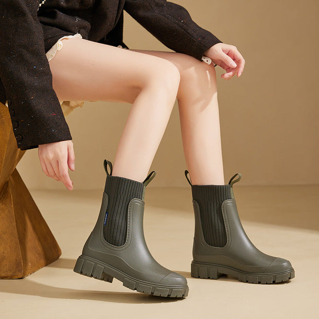 WW | Gummistiefel - Wasserdicht mit Antirutschsohle, Perfekt für Regenwetter