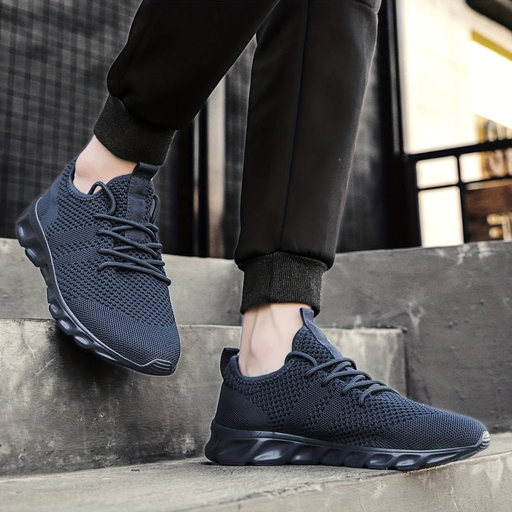 W&W Mode | Leichte, Atmungsaktive Herren Laufschuhe Mit Anti Rutsch