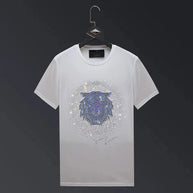 WW | Herren T-Shirt mit Tigerkopf und Strass