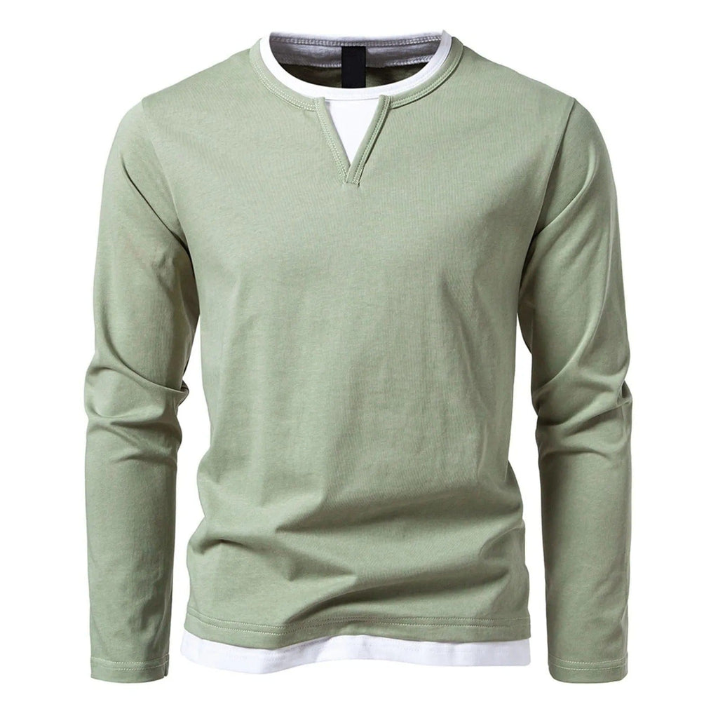 WW | modernes Langarm T Shirt für Herren