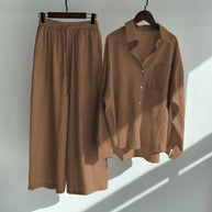 WW | Stylisches Und Zweiteiliges Leinen Set