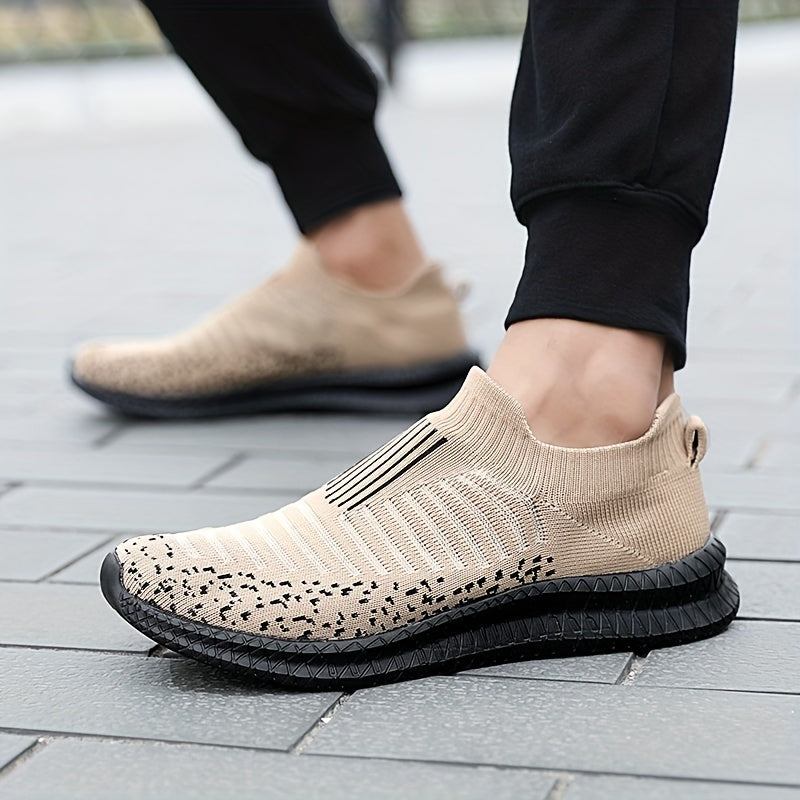 WW | Atmungsaktive Slip-On-Sneaker mit Strick-Obermaterial