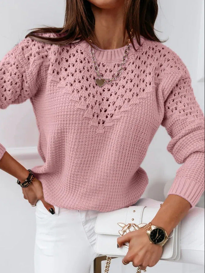 WW | Eleganter Hohlsaum Pullover