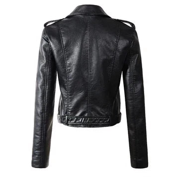 WW | Elegante Premium Lederjacke für Damen | Luxus und Stil