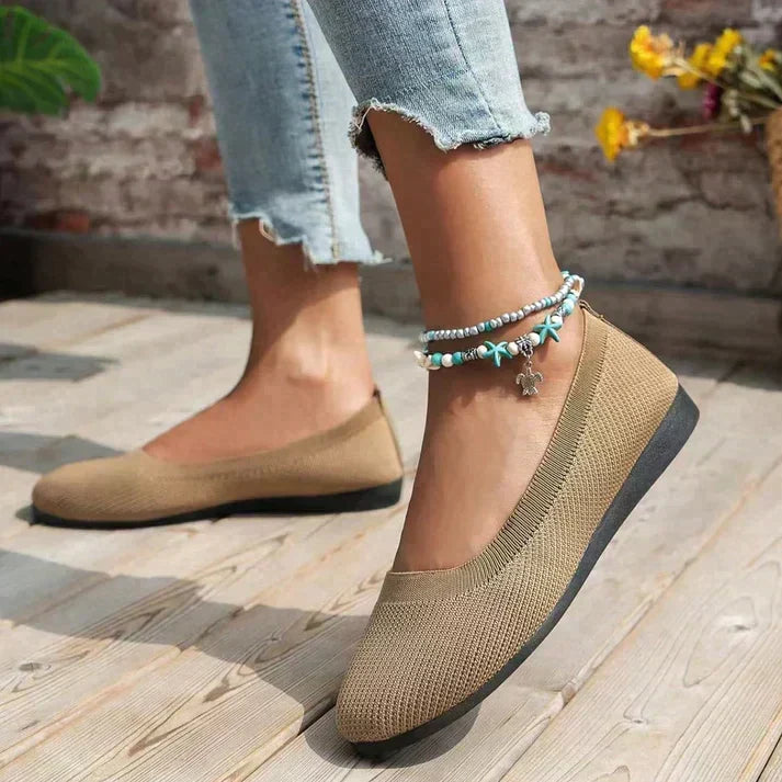 W&W Mode | Orthopädische Ballerina Schuhe