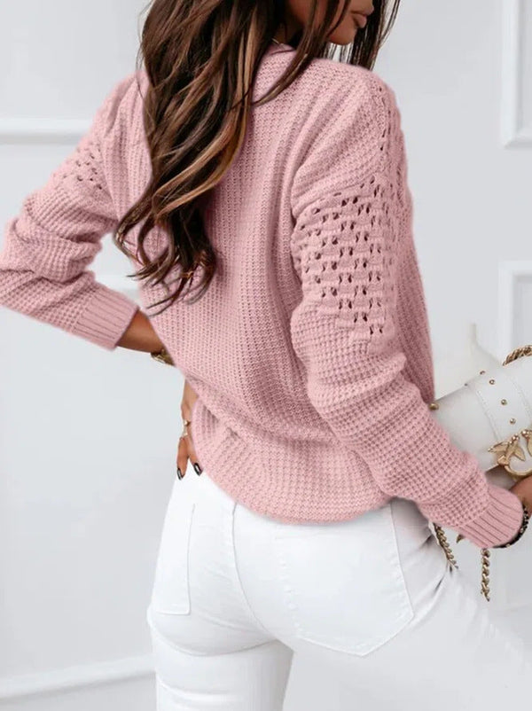 WW | Eleganter Hohlsaum Pullover